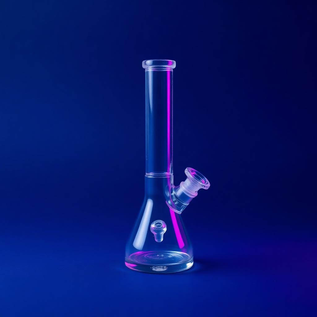 Clear Mini Bubbler glass piece